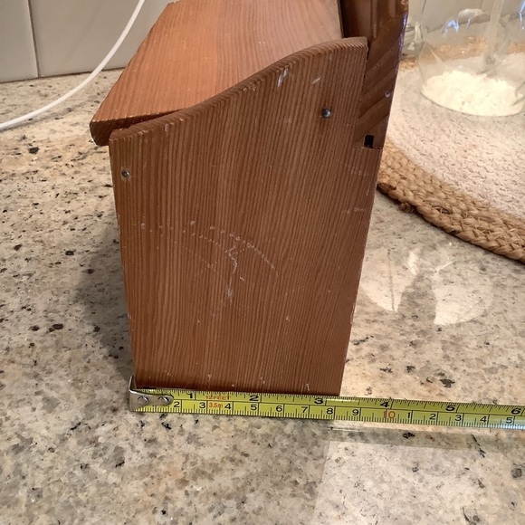 Wooden Recipe Box - Picture 4 of 8